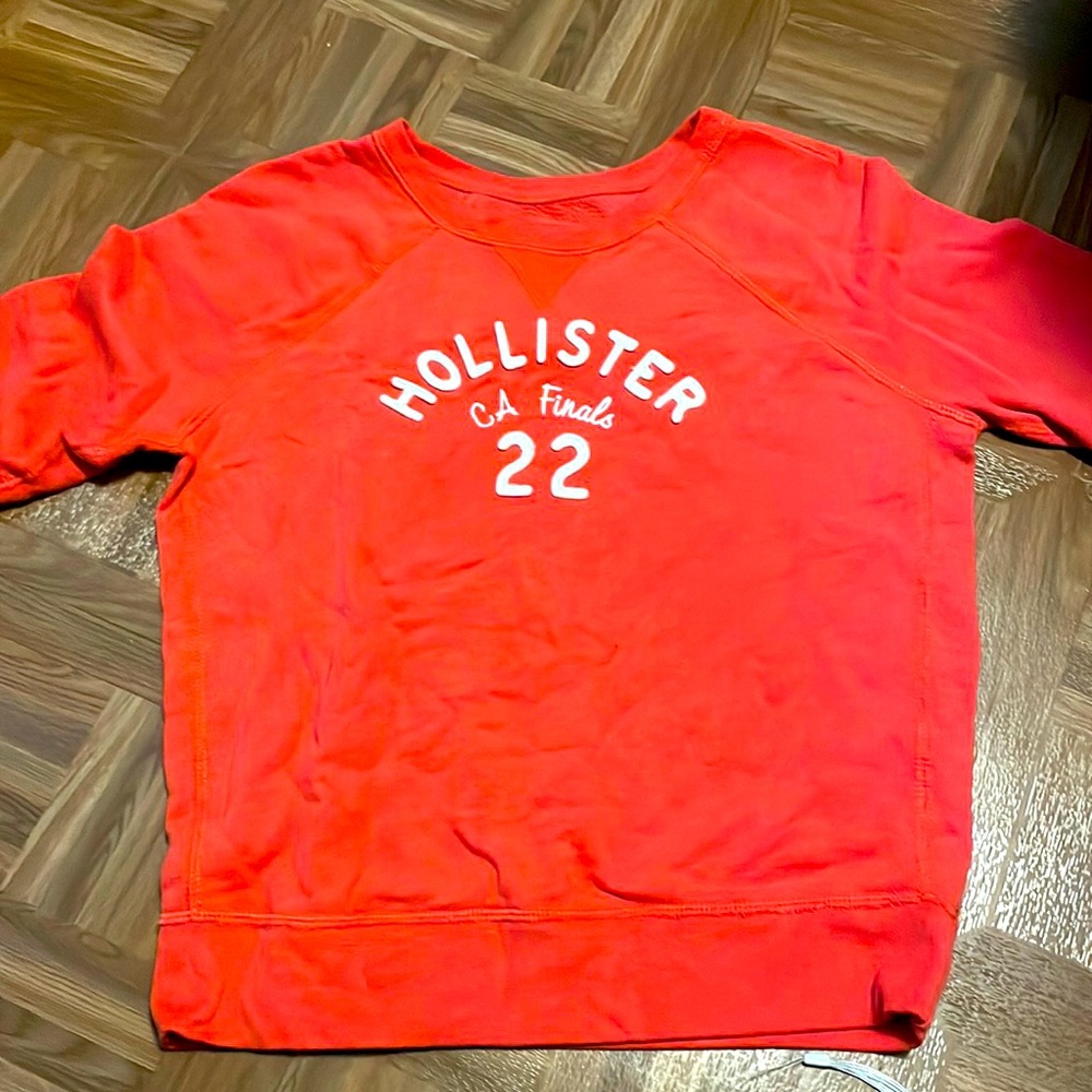 Red long sleeve shirt
